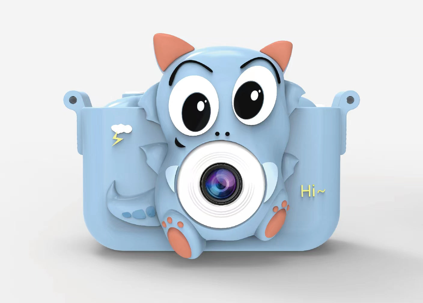 Sqnox Kids Camera with Lanyard, Mini Toddler Toy Camera
