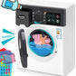 Sqnox Kids First Dishwasher Toys for Toddler Ages 2+ Birthday Gifts, Pretend Play Appliance with 6 Kitchen Accessories