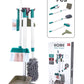 Sqnox Toddler cleaning Set, 23Pcs and 8 Pcs Kids Cleaning Set for Toddlers with Vacuum Cleaner Mop Broom and Hanging Stand, Pretend Play Household Cleaning Tools Gifts for Girls Boys Gifts