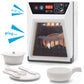Sqnox Kids First Dishwasher Toys for Toddler Ages 2+ Birthday Gifts, Pretend Play Appliance with 6 Kitchen Accessories